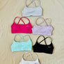 Women’s backless strappy bra