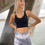 Women’s Elevate built-in bra crop tank