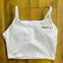Women’s Ascend built in bra Crop tank