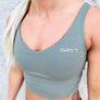 Women’s Elevate built-in bra crop tank