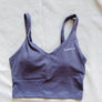 Women’s Elevate built-in bra crop tank